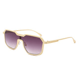HJ2070 - Square Retro Geometric Fashion Oversize Wholesale Sunglasses