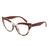 HS1304 - Women Double Tone Frame Anti Blue Light Wholesale Glasses - Iris Fashion