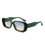 S1250 - Square Retro Thick Frame Geometic Wholesale Sunglasses