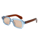 HS1355 - Vintage Square Flat Top Retro Fashion Wholesale Sunglasses