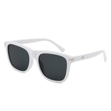 HS1325 - Square Fashion Horn Rimmed Tinted Wholesale Sunglasses