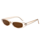 HS1383 - Slim Retro Sleek Cat Eye Wholesale Sunglasses