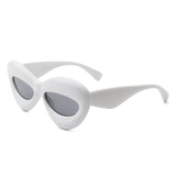 S1208-1 - Oversize Irregular Lips Shape Thick Frame Fashion Women Sunglasses