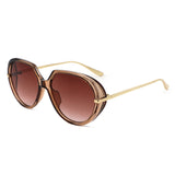 HS2265 - Oversized Round Women Fashion Sunglasses