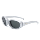 HS1275 - Rectangle Retro Chic Oval Fashion Wholesale Sunglasses