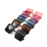 HJ2112 - Square Oversized Sleek Fashion Women Wholesale Sunglasses