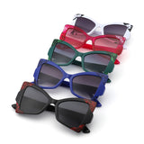 HS2180 - Oversize High Pointed Triangle Cat Eye Wholesale Sunglasses