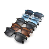 HS1375 - Classic Modern Square Unisex Retro Wholesale Sunglasses
