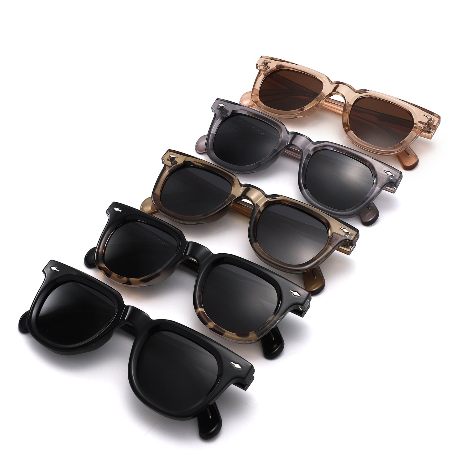 P/C013 – Modern Chunky Square Sunglasses - Iris Fashion