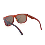 FS1002 - Polarized Vibrant Colorblock Square Wholesale Sunglasses