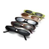HS1383 - Slim Retro Sleek Cat Eye Wholesale Sunglasses