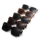 P/C006 - Oversized Bold Square Women Fashion Wholesale Sunglasses - Iris Fashion