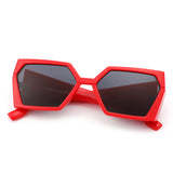 HS1320 - Geometric Chunky Fashion Square Wholesale Sunglasses