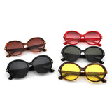 HS1436 - Women Oversized Fashion Round Sunglasses
