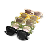 HS2227 - Classic Chunky Modern Square Tinted Wholesale Sunglasses