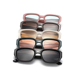 HS2226 - Chunky Modern Fashion Rectangle Wholesale Sunglasses