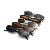 HS2210 - Slim Retro Oval Fashion Narrow Women Wholesale Sunglasses