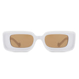 HS1312 - Rectangle Narrow Fashion Bold Retro Square Wholesale Sunglasses