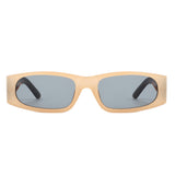 HS1301 - Rectangle Narrow Retro Fashion Square Wholesale Sunglasses