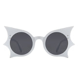 HS1252 - Irregular Round Geometric Party Wholesale Sunglasses