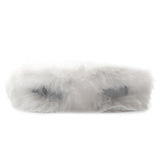 HS1152-2 - Y2K Wrap Around Fuzzy Fashion Furr Women Wholesale Sunglasses