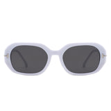 HS1322 - Geometric Square Thick Frame Fashion Wholesale Sunglasses