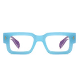 HS1379 - Chunky Retro Square Bold Fashion Wholesale Sunglasses