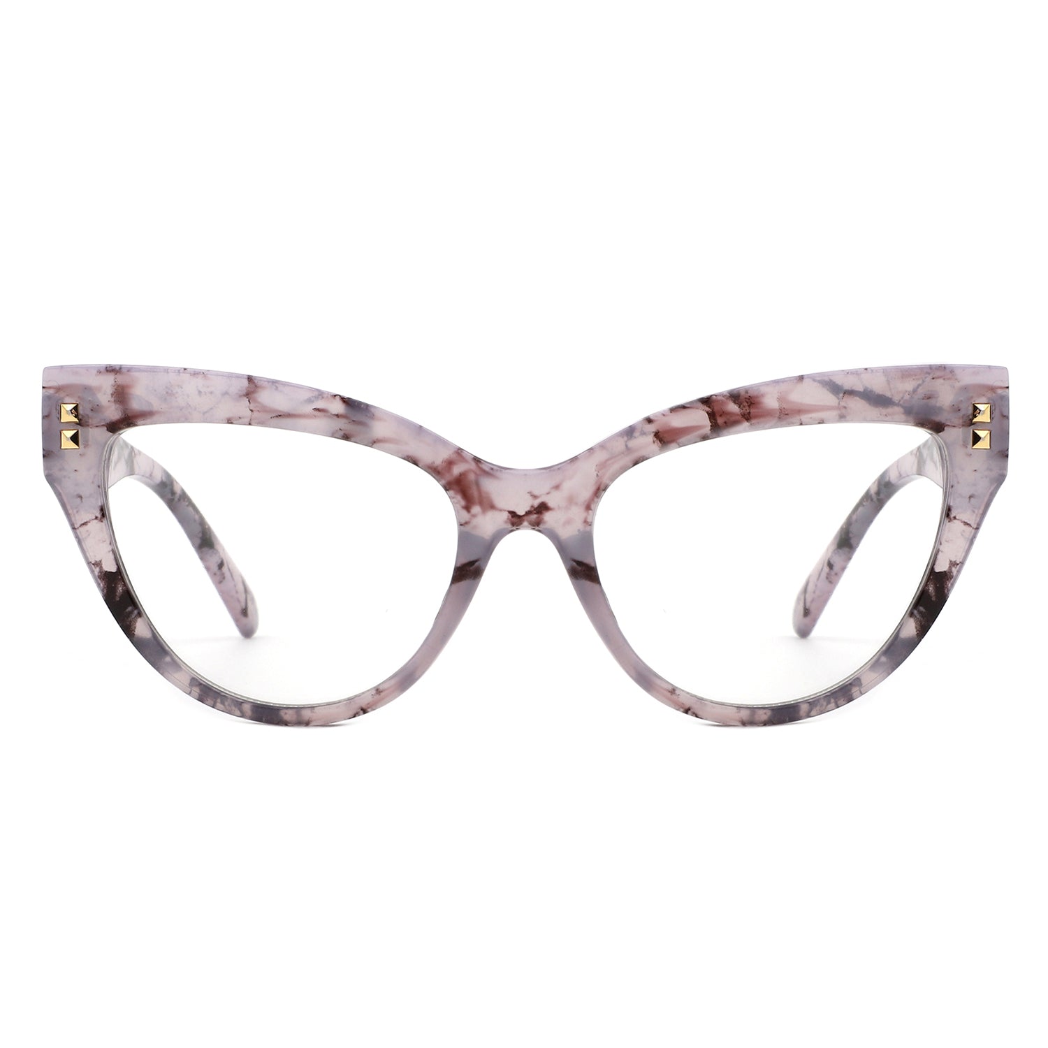 HS1304 - Women Double Tone Frame Anti Blue Light Wholesale Glasses - Iris Fashion