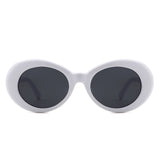 HS2206 - Oval Clout Goggles Retro Zigzag Arms Fashion Wholesale Sunglasses