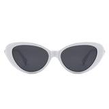 HS2201 - Vintage Cat-Eye Star-Temple Fashion Wholesale Sunglasses