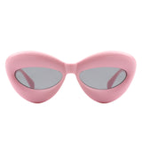 S1208-1 - Oversize Irregular Lips Shape Thick Frame Fashion Women Sunglasses