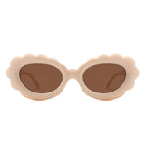 HS1307 - Women Round Cloud Tinted Fashion Oval Wholesale Sunglasses