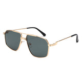 HJ2131 - Classic Square Pilot Top-Bar Wholesale Sunglasses
