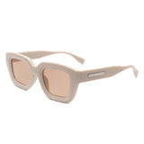 HS1215 - Classic Square Retro Tinted Fashion Wholesale Sunglasses