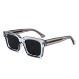 P/C003 - Classic Square Retro Bold Wholesale Sunglasses - Iris Fashion