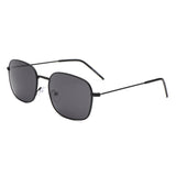 J1005 - Retro Square Flat Top Tinted Fashion Wholesale Sunglasses