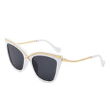 HJ3034 - Women Chic Oversize Fashion Cat Eye Wholesale Sunglasses