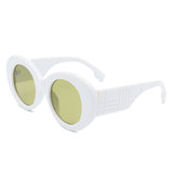 HS1279 - Oversize Round Women Oval Fashion Wholesale Sunglasses
