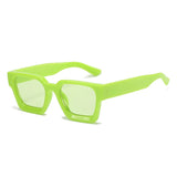 HS1402 - Bold Oversized Square Fashion Chunky Wholesale Sunglasses