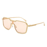 HJ2070 - Square Retro Geometric Fashion Oversize Wholesale Sunglasses