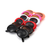 HS2206 - Oval Clout Goggles Retro Zigzag Arms Fashion Wholesale Sunglasses