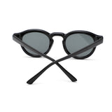 HS1385 - Retro Round Rivet Circle Tinted Lens Wholesale Sunglasses