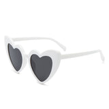 HK1034 - Kids Heart Shaped Toddlers Children Wholesale Sunglasses