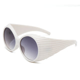HS2156 - Oversize Round Wrap Around Fashion Women Wholesale Sunglasses