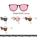 FS1001 - Polarized Retro Fashion Women Round Wholesale Sunglasses