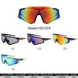 HS1374 - Shield Wraparound Cycling Sports Wholesale Sunglasses