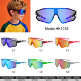 HK1035 - Youth Sport Shield Kids Sunglasses