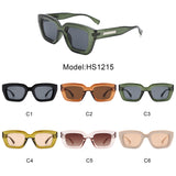 HS1215 - Classic Square Retro Tinted Fashion Wholesale Sunglasses