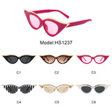 HS1237 - Women Round Fashion Cat Eye Wholesale Sunglasses