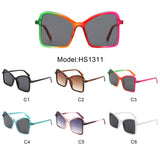 HS1311 - Women Oversize Square Fashion Cat Eye Wholesale Sunglasses